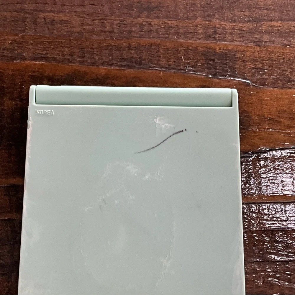 Vintage Clinique Green Compact Travel Mirror